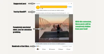 LinkedIn Suggested Posts Remover